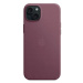 Kryt Apple iPhone 15+ FineWoven Case with MS - Mulberry