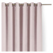 Světle růžový sametový dimout závěs 140x225 cm Velto – Filumi