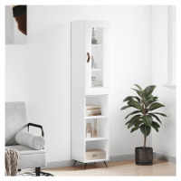 vidaXL Skříň highboard bílá 34,5 x 34 x 180 cm kompozitní dřevo