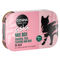 Cosma Thai/Asia v želé 24 x 170 g - Míchané balení 2 (5 druhů)