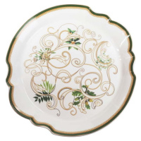Bílý porcelánový talíř ø 33 cm Vassoio - Brandani