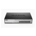 D-Link DGS-1008MP 8-port Gigabit PoE switch, 8x gigabit PoE RJ45, PoE budget 140W