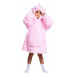 Cozy Noxxiez CH305 Jednorožec -hřejivá televizní mikinová deka s kapucí pro děti 3 - 6 let