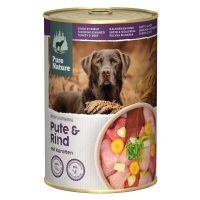 Pure Nature ADULT krůtí a hovězí s mrkví 6 × 400 g