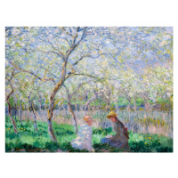 Obrazová reprodukce Springtime (1886), Claude Monet, 40 × 30 cm