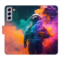 iSaprio flip pouzdro Astronaut in Colours 02 pro Samsung Galaxy S21 FE 5G