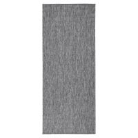 Běhoun Twin-Wendeteppiche 103097 grey cream – na ven i na doma 80x350 cm