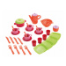 Écoiffier dětská jídelní souprava Bubble Cook 2640 růžovo-zelená