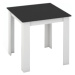 Jídelní stůl 80x80 KRAZ Černá / bílá,Jídelní stůl 80x80 KRAZ Černá / bílá