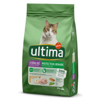 Ultima Cat granule, 8 + 2 kg / 6,5 + 1 kg zdarma - Sterilized Urinary s kuřecím (10 kg)