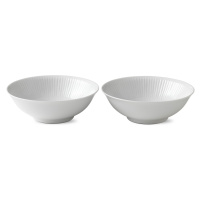 Mísa White Fluted, 35 cl, 2 ks - Royal Copenhagen