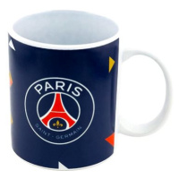 Paris Saint Germain: Vzor Particle And Logo - keramický hrnek