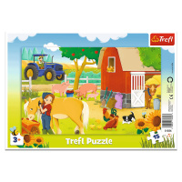 MR Dětské tabulkové puzzle pro nejmenší - Farma