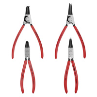 Sada kleští na pojistné kroužky 2x rovné, 2x zahnuté Knipex 00 19 56