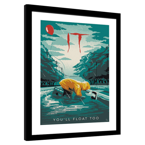 Obraz na zeď - IT - Georgie You‘ll Float Too, 34 × 44.2 cm GB Eye