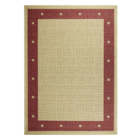 Oriental Weavers koberce Kusový koberec SISALO/DAWN 879/O44P (J84 Red) – na ven i na doma - 133x