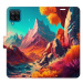 iSaprio flip pouzdro Colorful Mountains pro Samsung Galaxy A12