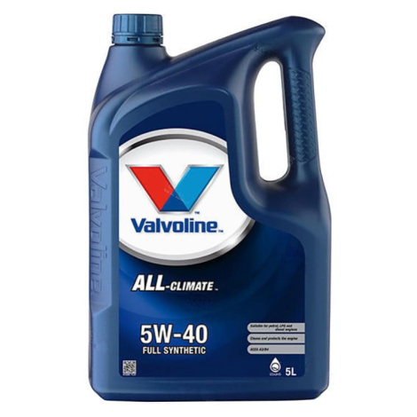 Motorový olej Valvoline All Climate 5W-40 (5l)