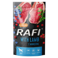 Rafi Dog 10 × 500 g - jehněčí