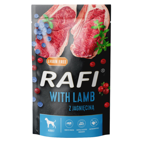 Rafi Dog 10 × 500 g - jehněčí