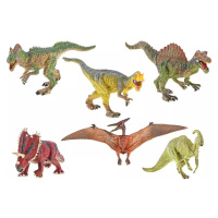 Zvířátko dinosaurus 17-20cm realistický vzhled plast 6 druhů