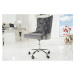 LuxD Kancelářská židle Jett stříbrná