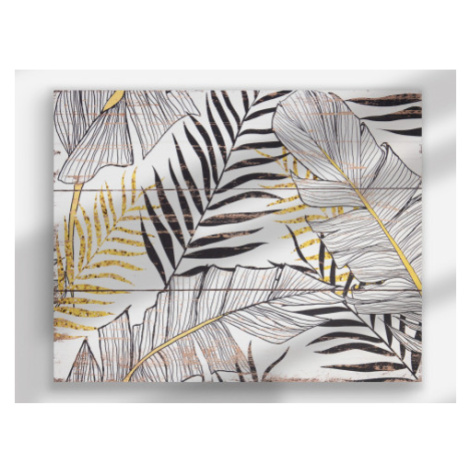 Obraz na plátně Exotické tropické listy, 40x50 cm Asko