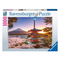 Ravensburger 17090 puzzle rozkvetlé třešně v japonsku 1000 dílků