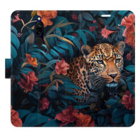 iSaprio Flip pouzdro Flower Jaguar 02 pro Xiaomi Redmi 8