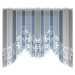 Dekorační žakárová záclona s řasící páskou YUDI 145 bílá 300x145 cm MyBestHome