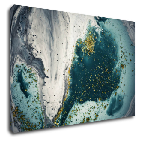 Impresi Obraz Abstrakt modrý - 90 x 60 cm