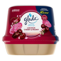 GLADE vonný gel do koupelny - Luscious Cherry & Peony 180g