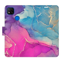 iSaprio flip pouzdro Colour Marble 02 pro Xiaomi Redmi 9C