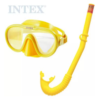 INTEX Adventurer potápěčský plavecký set do vody brýle + šnorchl žlutý 55642
