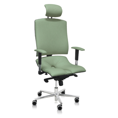 ASANA Seating Ergonomická kancelářská židle Asana Architect Barva čalounění: Eko kůže Zelená 569 ÁSANA