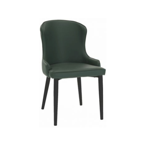 Jídelní židle, zelená/černá, SIRENA FOR LIVING