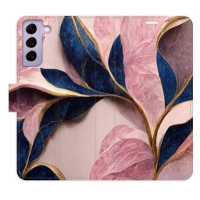 iSaprio Pink Leaves pro pro Samsung Galaxy S22 5G