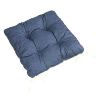 BELLATEX Sedák Adéla 41/226 prošívaný 40 × 40 cm, denim