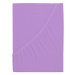 B.E.S. PETROVICE Prostěradlo Jersey česaná bavlna MAKO 200 × 220 cm, fialové