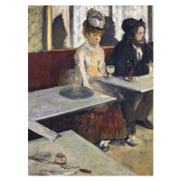 Obrazová reprodukce In a Cafe, or The Absinthe, c.1875-76, Degas, Edgar, 30 × 40 cm