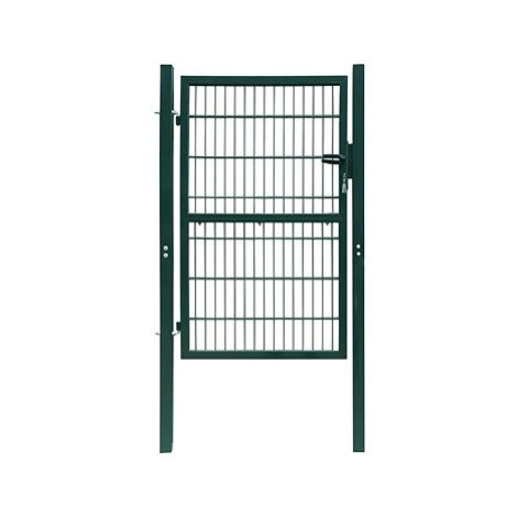 2D plotová branka (jednokřídlá), zelená, 106×250 cm 141751 SHUMEE