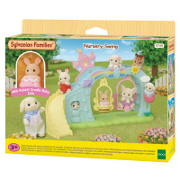 Sylvanian families 5745 duhové houpačky se skluzavkou