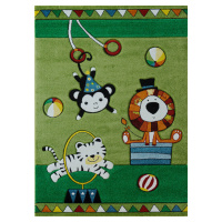 Berfin Dywany Dětský kusový koberec Smart Kids 22316 Green - 120x180 cm