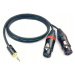 Cordial CMK422 Kabel 2 Xlr na mini jack Neutrik 3m