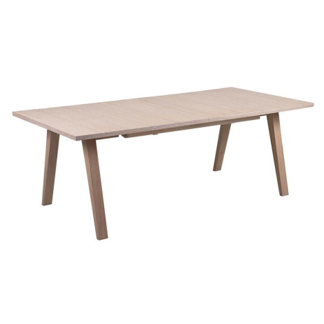 Stůl Simple 210/310 bílý dub BAUMAX
