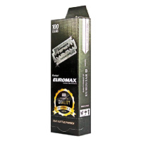 Euromax 100 Double Edge Blades (8265) - náhradní žiletky, 100 ks (celá čepel)