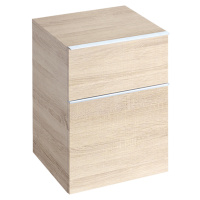 Geberit iCon - Boční skříňka 450x600 mm, 2 zásuvky, přírodní dub 841047000
