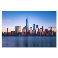 Fotografie Freedom Tower and Lower Manhattan from New Jersey, cmart7327, 40 × 26.7 cm