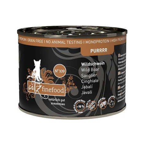 Catz finefood Purr No.109 s kančím masem 200 g