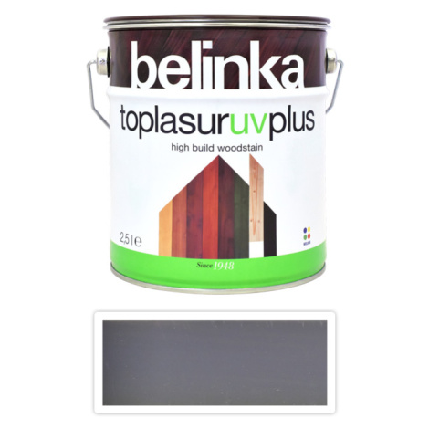 BELINKA Toplasur UV Plus - silnovrstvá lazura 2.5 l Platinová šedá 30
